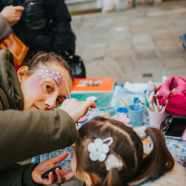 Ansiktsmålning Lions Club Disa